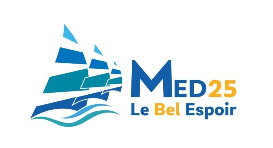 Logotipo MED 25 BD_horiz_blanc