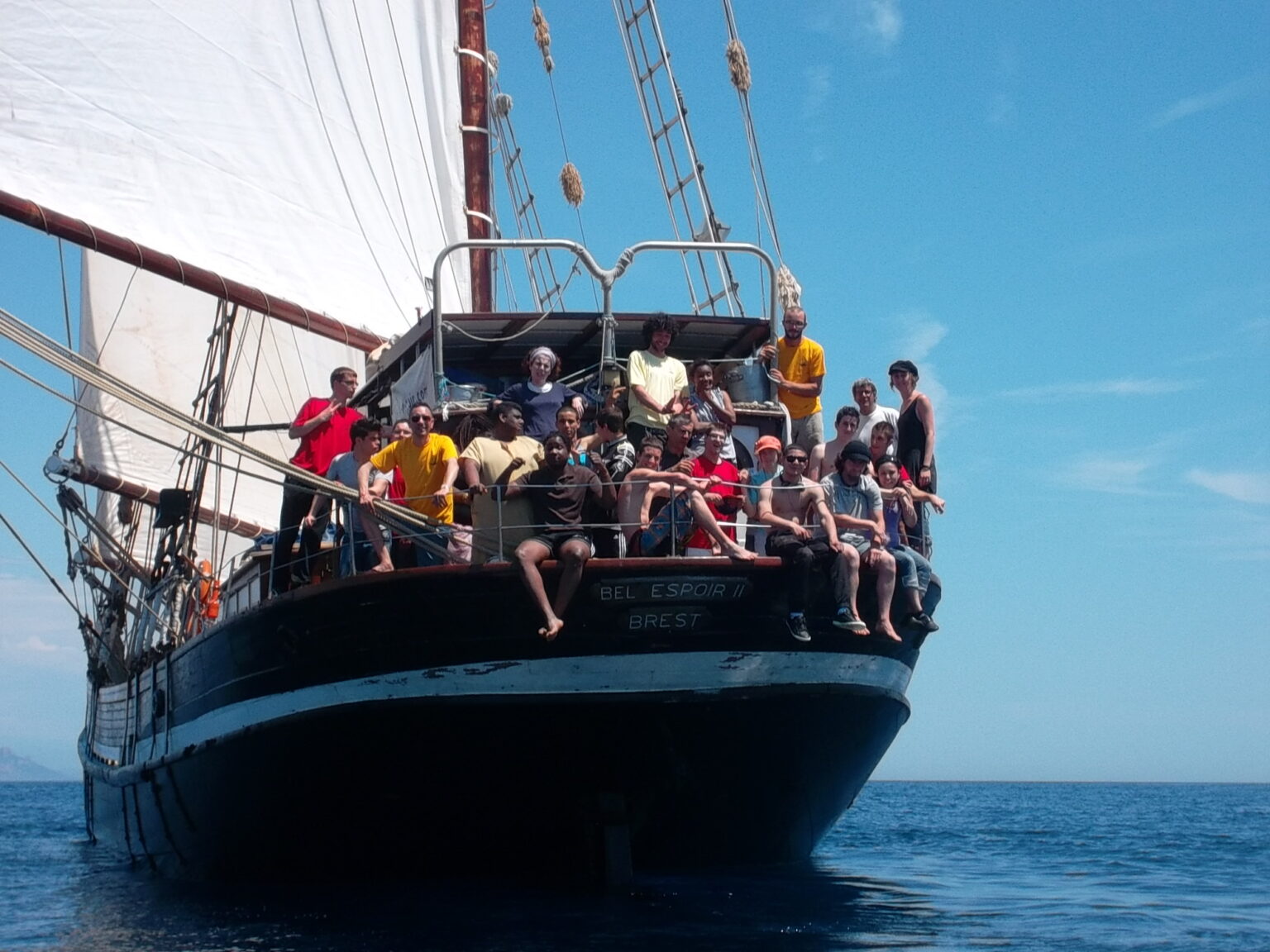 MED 25 Bel Espoir : huit mois de navigation d'un navire-école pour la paix en Méditerranée